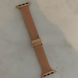 Gold Coloured Mesh Metal Strap for Apple Watch Beat for 40mm
